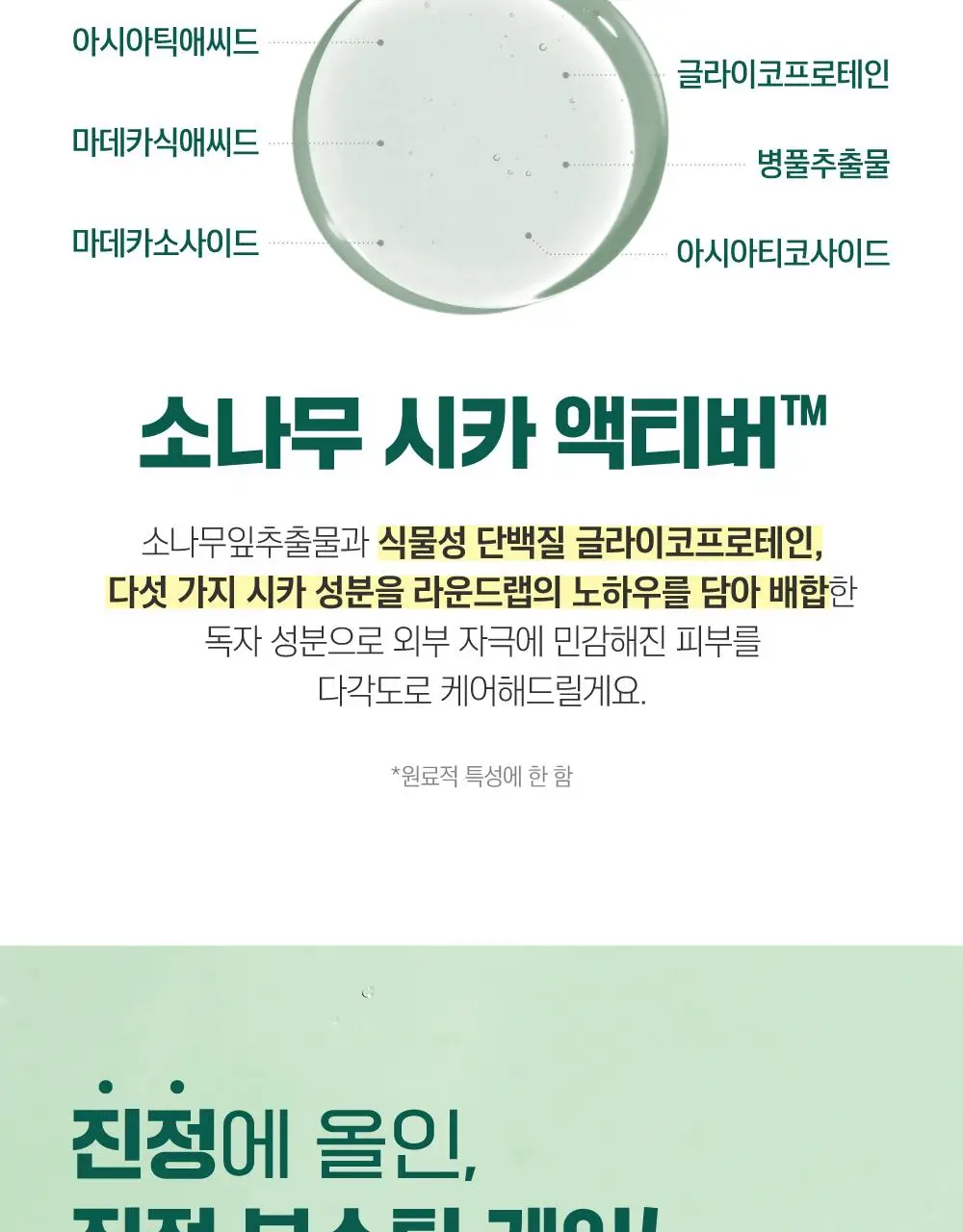 [번들모공] 라운드랩 포 맨 소나무 토너/로션 2종 기획(+진정 클렌저 40ml 증정) 상세페이지 26
